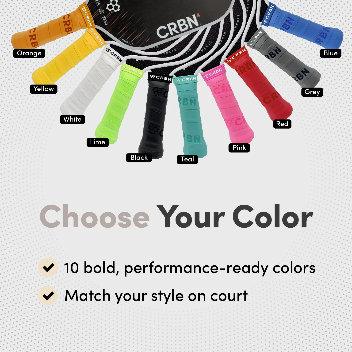 CRBN DryTec™ Overgrips (4 Pack) - Image 6