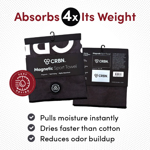 CRBN Magnetic Sport Towel - Image 6